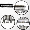 Bridge And Tailpiece for Electric Guitar. Easy Installation. Upper Lower Saddles. Reliable Metal