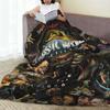Jurassic Spinosaurus World Dinosaur 2025 Flannel Blankets Super Warm Throw Blanket for Child Bedroom Bedspread Sofa Bed Cover