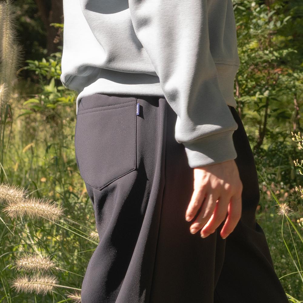 DURAN Warm Brushed Curved Pants Dbf5W-9226 2 Colors