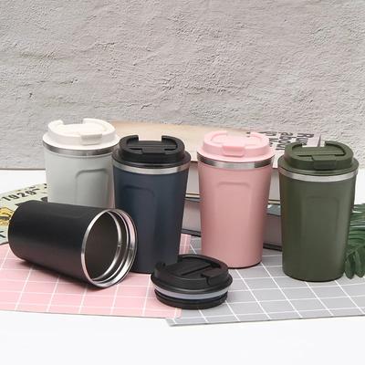 Travel Stainless Steel Coffee Cup Thermal Mug Leak-Proof Thermos Bottle Tea Coffee Mug Vacuum Flask Insulated Cups Hot