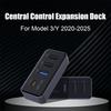 For Tesla For Model Y Central Control Expansion Dock 4-in-1 Multi Port Glove Box Docking Station Expansion Dock USB Adap E0G2
