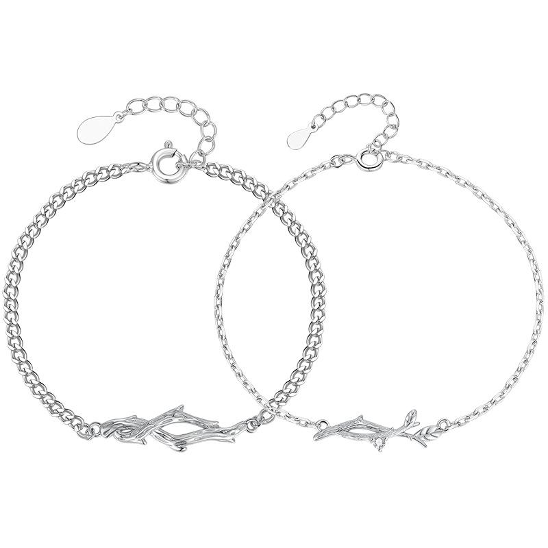 

Парный браслет Lianli Branch, Пара новых нишевых моделей для пары, чтобы подарить парню памятные подарки на день рождения