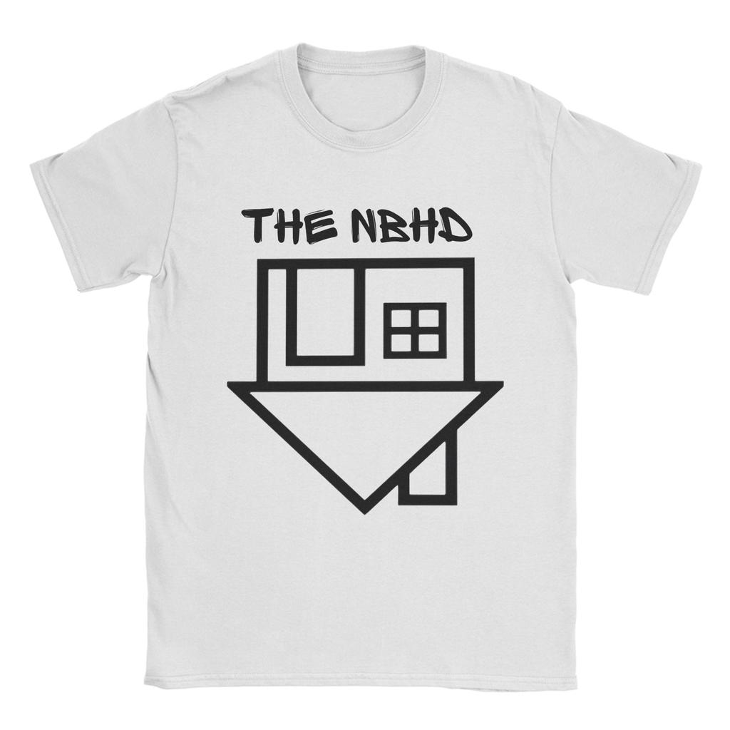 The Neighbourhoods TShirt Unisexs Cotton Tops Funny The NBHD Round Neck Short Sleeve
