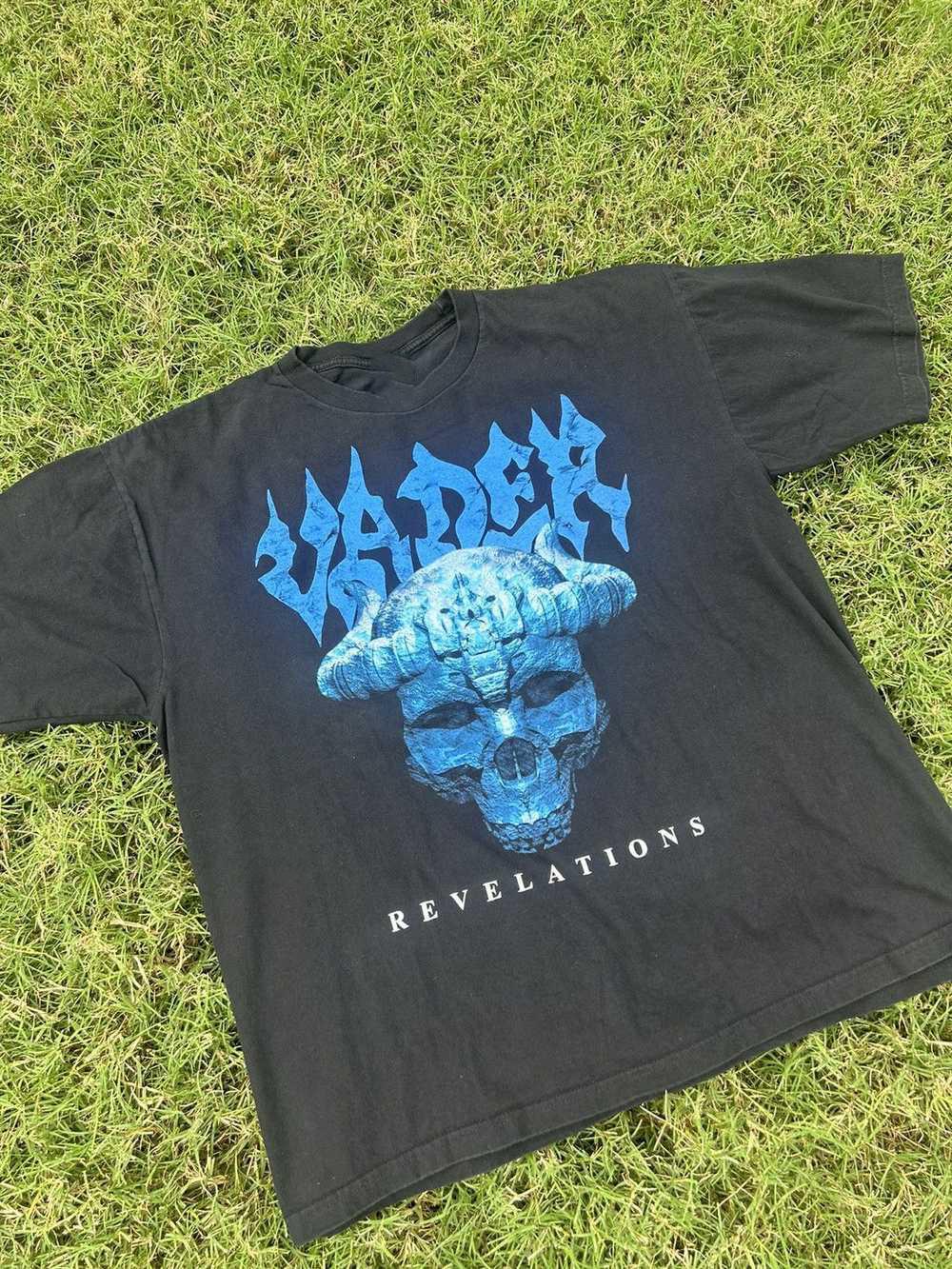 VADER Band Revelations Metal Short Tee Cotton Shirt All Size XXL