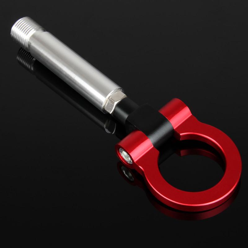 Universal Aluminum Iron Screw-on Auto Car Front Bumper Racing Tow Hook For TOYOTA YARIS COROLLA SCION XB Car Trailer Towing Bars