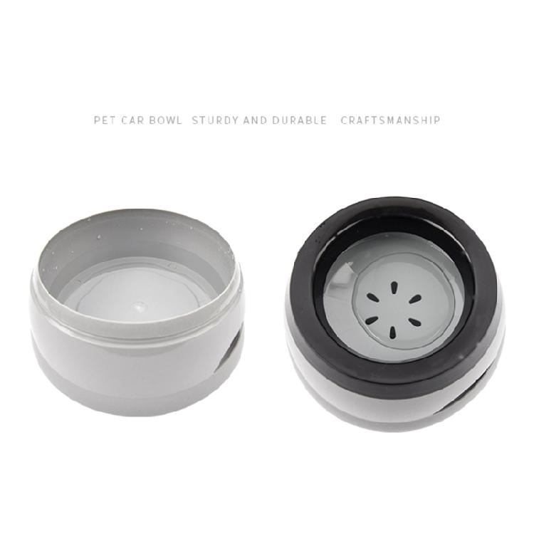 Dog Water Bowl No-Spill 25oz Slow Water Feeders for Dogs Cats Car Travel