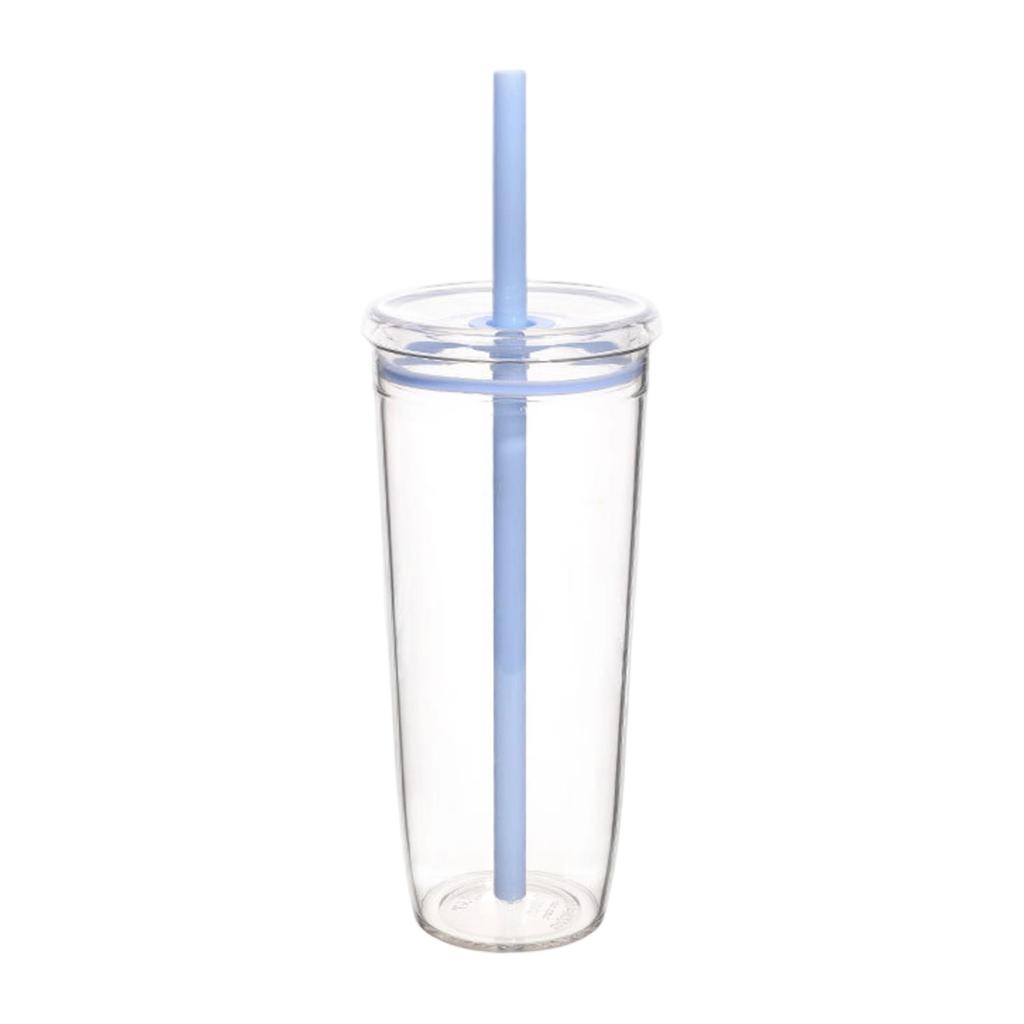 Straw Cup – Macaron Tone Portable Drinking Cup For Daily Use