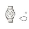 Men White Watch MTP-1303D-7AV-