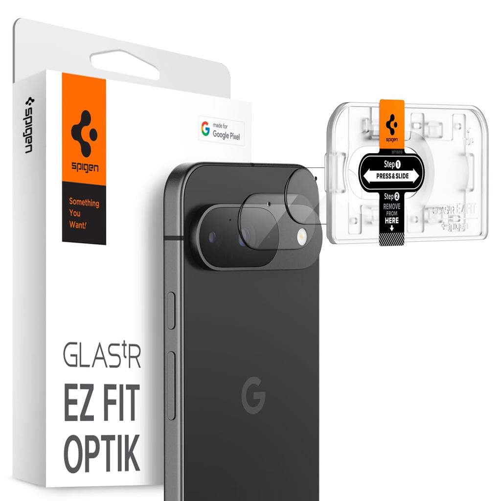 Spigen Pixel 9 Camera Protection Film Pixel9 Compatible Lens Protector 2 Pieces AGL08443