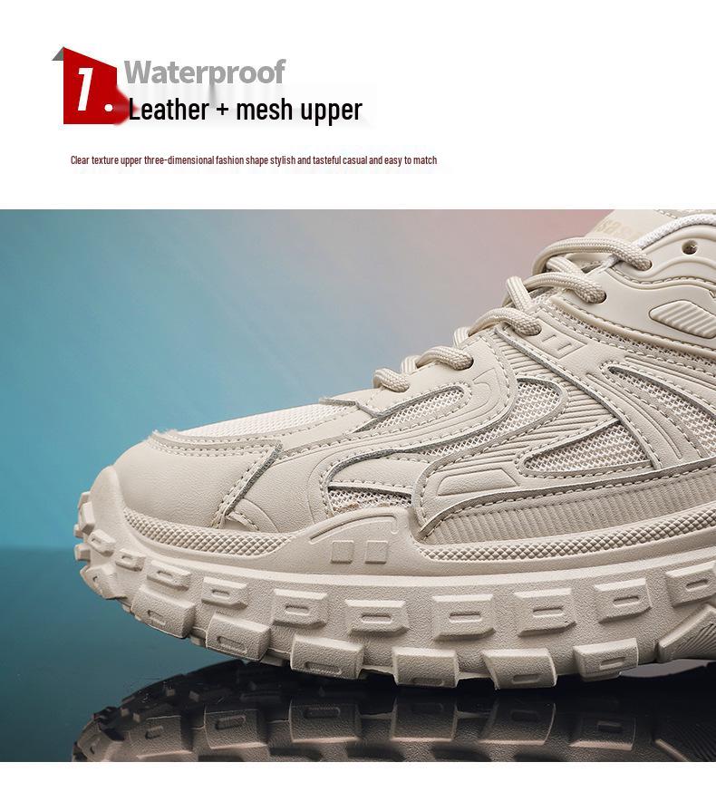 Men's Casual Versatile Non-slip Running Shoes - Breathable, Wear-resistant Spring/Summer Mesh Sports Sneakers.