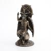 Veronese Design 8 1/2 Inch Baphomet Sitting On The