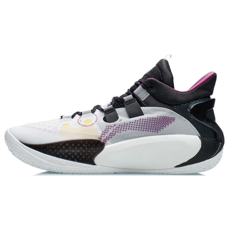 Li-Ning Sonic 9 Shoes White Black Red Men s ABAR039-1 EU 45