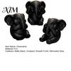 Modern Desktop Ornaments 3Pcs Elephants Figurine, 3D Printed No See Hear Speak Elephant Light Luxury Living Room Accents Statues, Minimalist