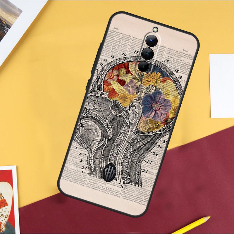 Brain Art Case For ZTE Nubia Red Magic 10 Air 5G 6R 6 7 6S 7S Pro 8S 9S 10S 8 9 10 11 Pro Plus Cover