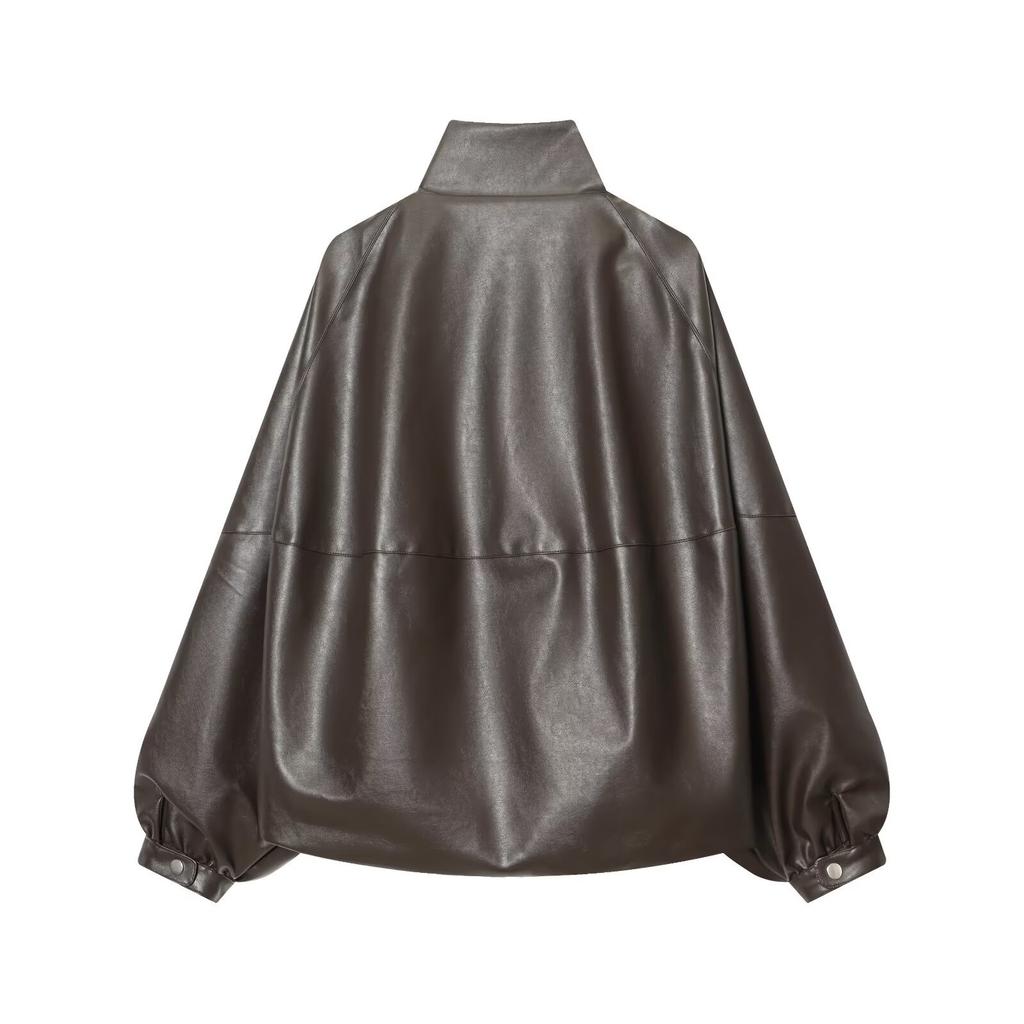 Nouvelle veste bomber effet cuir série ZW 2969241