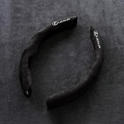 Suede Car Steering Wheel Cover DIY Hand Sewing Soft Leather Braiding Cover For F SPORT ES RX NX LS UX LM LX GX LC RZ IS CT