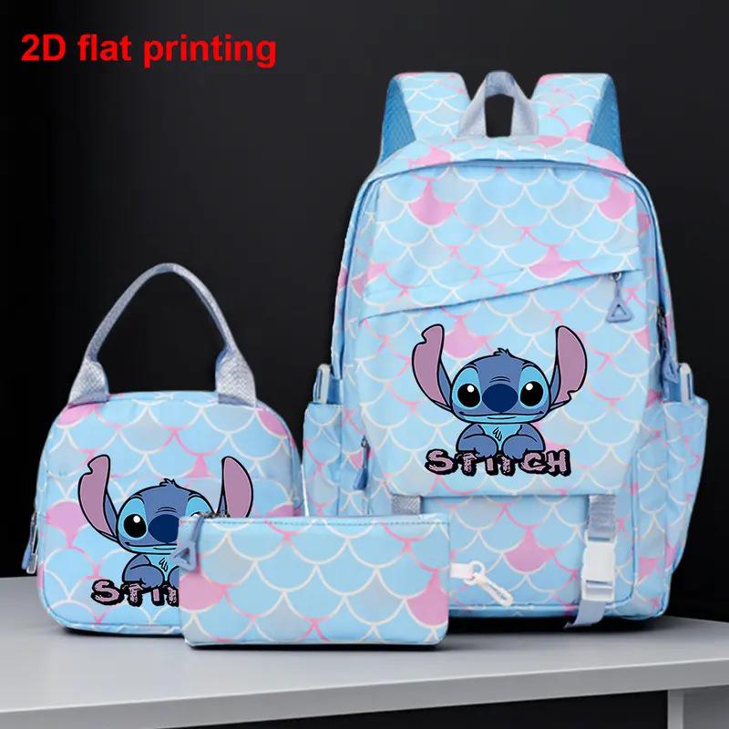 TS JYL laptop bag,Stitch Backpack Lightweight Large School Bag For Grade 1-6 Students