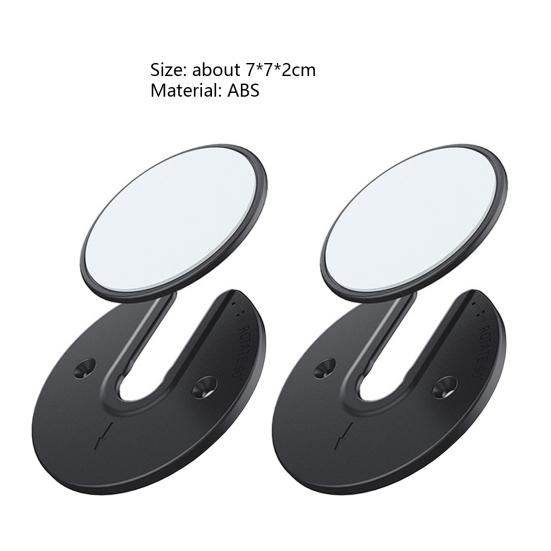 2Pcs Wall Mount Bracket Universal Rotatable Safe Adjustable Tablet Phone Storage