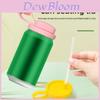 Silicone Beer Can Lid With Leakproof Straw Seal For Home Use And Gift