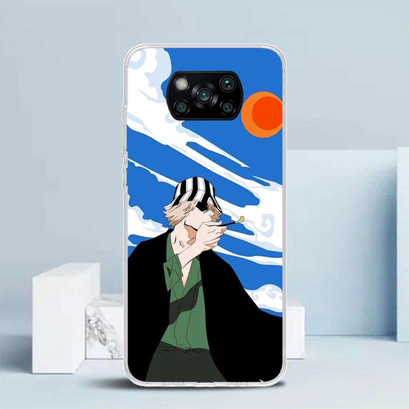 Bleach Kisuke Urahara Soft Cover for Xiaomi Poco F7 Ultra X7 X6 X5 Pro M7 Phone Case Redmi 15 15C 13 13C 12 12C 10 10C Print She