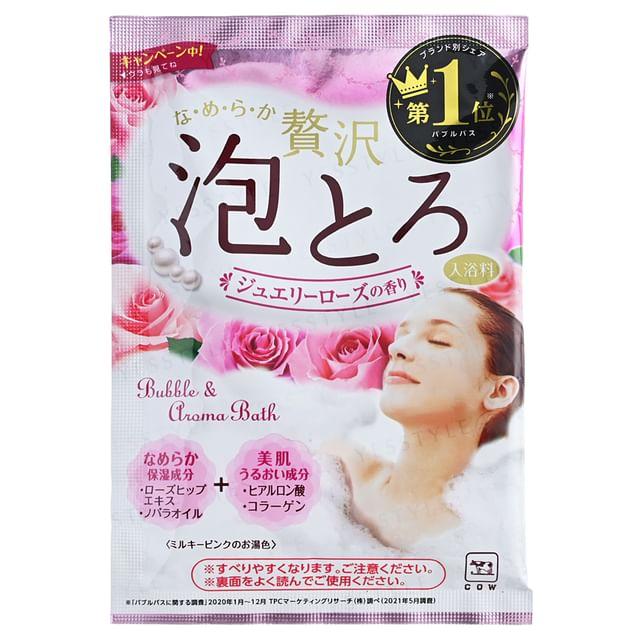 Cow Brand Soap - Bubble & Aroma Bath Salt Rose 30g
