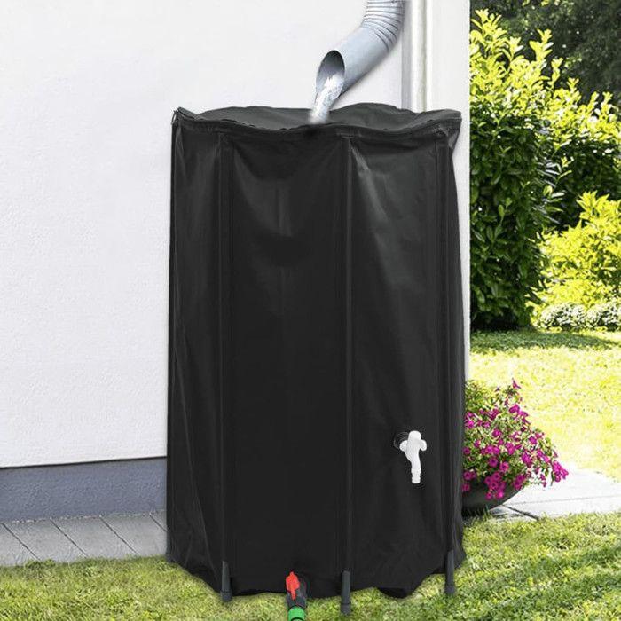 Réservoir d eau avec robinet pliable 500 L PVC