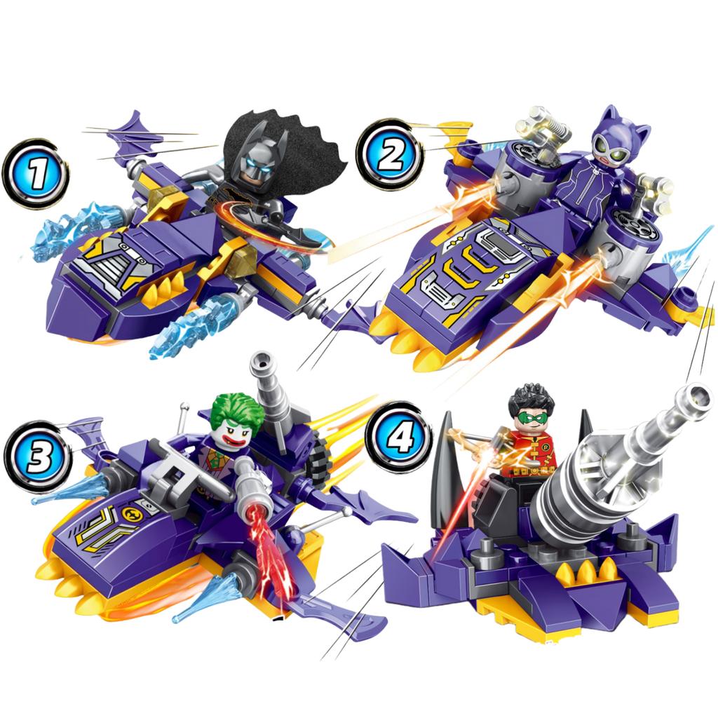 Blind Box Mini Marvel Building Blocks Figures Big Goblin Spiderman Iron Man Venom Captain Hawk Deadpool Technic Armor Gift Toys
