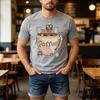Retro Coffee Cat Cup T Shirt Unisex Unisex Coffee Lover Family Friend Casual Short Sleeve Tops Oversized T Shirt Harajuku Y2k Top