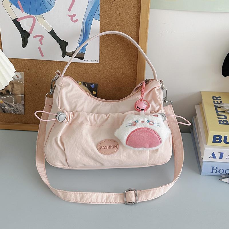 Niche Dumpling Bag New Casual Messenger Bag Fashionable Simple High Texture Girl Portable Shoulder Dumpling Bag