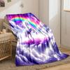 Majestic Unicorn and Rainbow Fantasy print blanket soft and cozy perfect for the living room bed sofa or a nap,gift