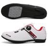 New Cycling Shoes Men's Self-locking Racing Road Cycling Sports Shoes Lockless Training Shoes Women's SPD Cleats Cycling Shoes