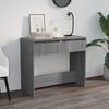 Tables Console Table Grey Sonoma 89X41x76.5 Cm Engineered Wood
