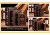 Scatola portaoggetti in legno stile europeo effetto libro – Oggetto decorativo vintage a forma di libro per esposizione