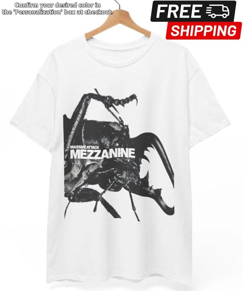 

Massive Attack tshirt Music Band Rock Punk Unisex tee Unisex T-Shirt L