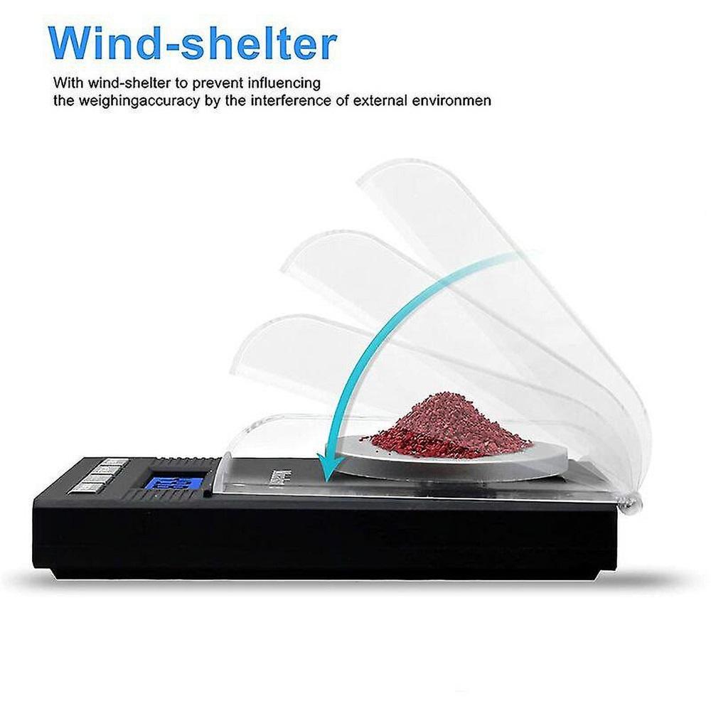 50g X 0.001g Scale, Jewelry Scale With Led Display Scale, Kitchen Accessory