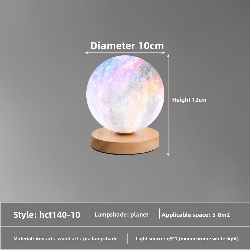 

Night Lamp, Desk Lamp, Starry Sky Lamp, Night Lamp, Moon Lamp, Desk Lamp, Bedside Lamp, Moon Lamp, Planet Atmosphere Lamp. 3W