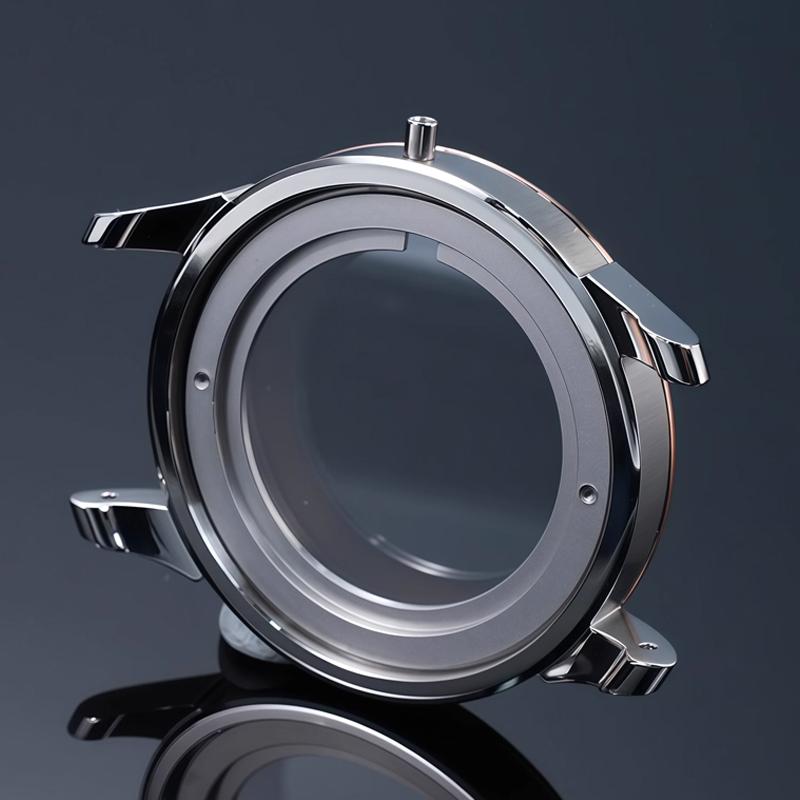 Stainless Steel Case With Sapphire Mirror kit For Tissot 1853 Lilock Men's Watch T41/T006 2824 Movement Replacement Watch Case