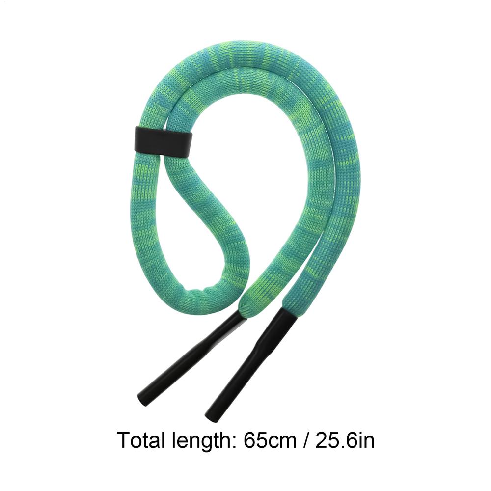 Floating Sunglasses Straps Buoyancy Eyewear Lanyard Glasses Cord Eyewear Strap Lanyards Adjustable Eyeglasses Holder Neck Strap зелёный