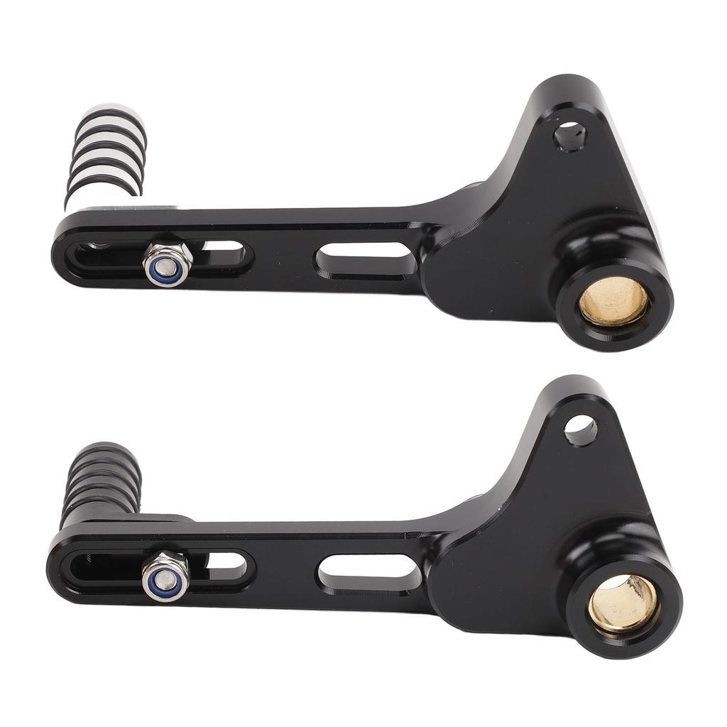 Motorcycle Gear Shift Lever Aluminum Alloy Anti Slip Enhanced Grip Sturdy Shifter Foot Peg for Monst