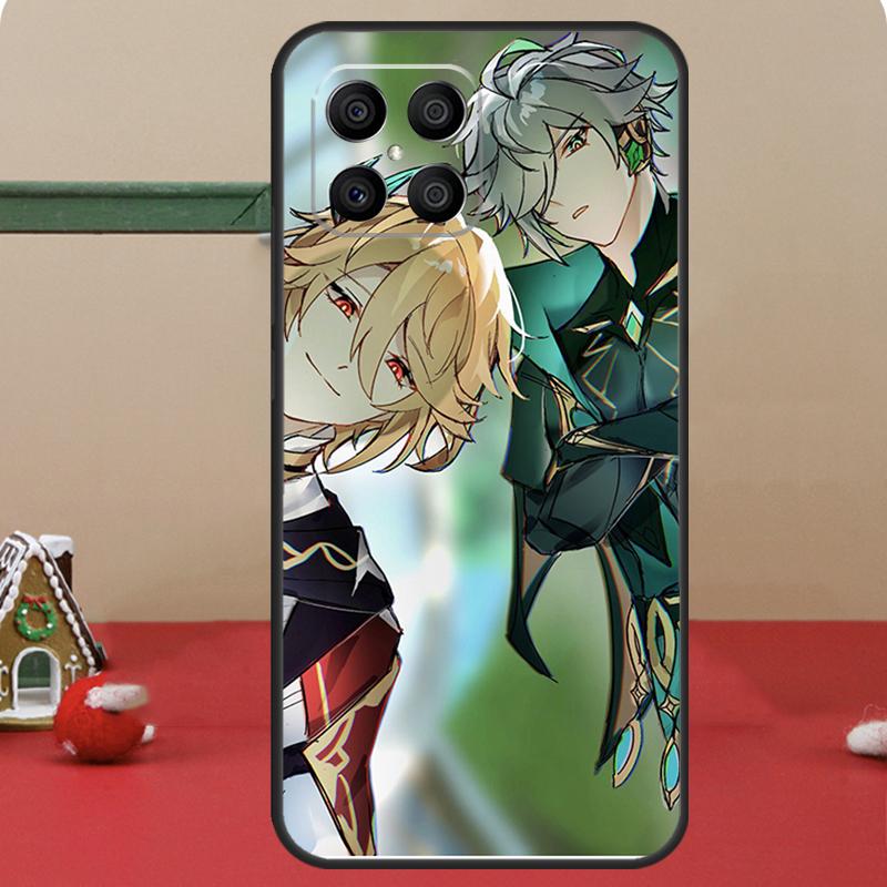 

Чехол Genshin Impact Аль-Хайтам Кавех Для Honor Magic 8 5 6 7 Lite Honor 400 Pro 200 70 90 X8c X8b X9a X9b X9c X9d Win Чехол Honor 200