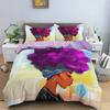 Ancient Egypt Vintage Pharaoh Pyramid Bedding Set Single Twin Double Queen King Cal King Size Bed Linen Set