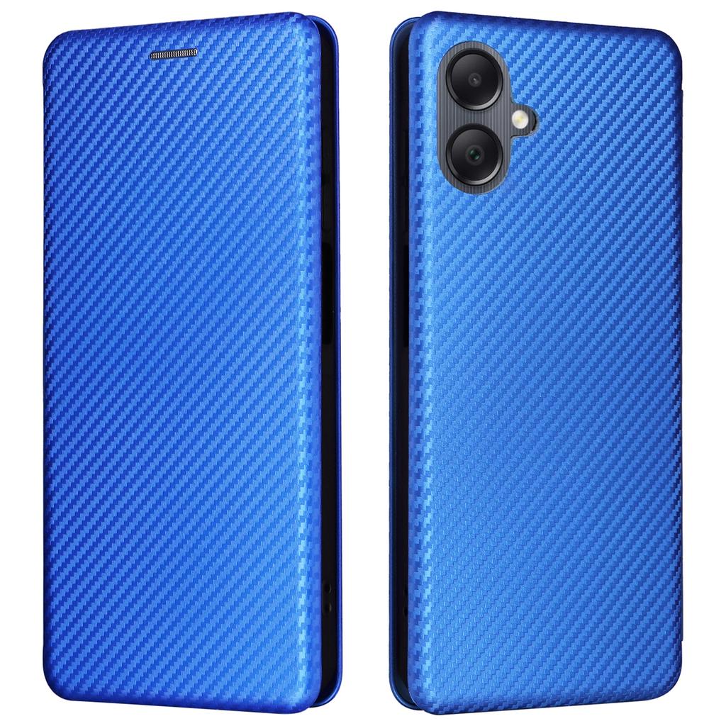 For Samsung Galaxy A07 5G/A07 4G Case Carbon Fiber Texture Drop-Proof PU Leather Phone Cover