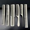 Professional Barber Comb Double-sided Laser Scale Hair Comb Hairdressing Anti-static Hair Cutting Comb Haircut Non-slip Handle