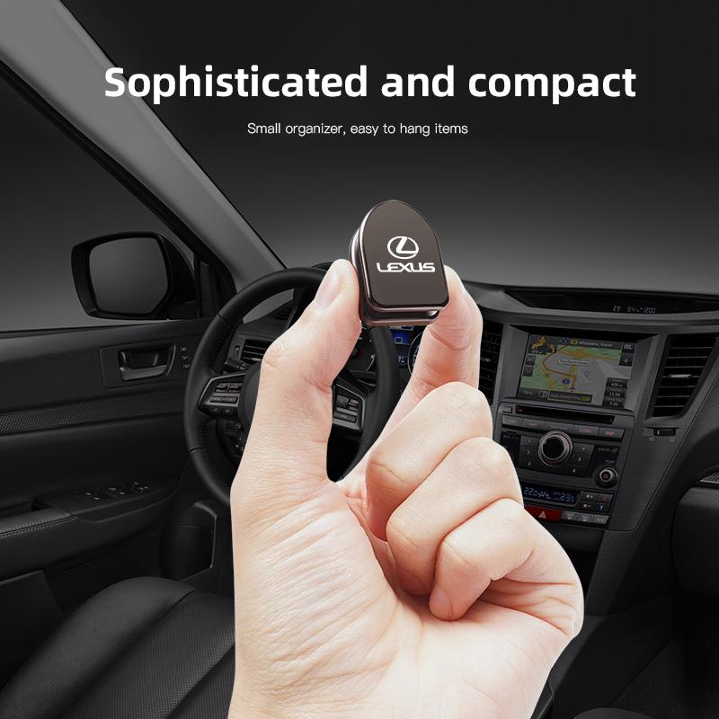 Metal Car Small Hook For Lexus RX330 IS250 Ct200h ES300h RX350 IS300h NX300h GS300 ES350 Car Home Storage Organizer Holder Tools