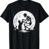 Skelett Katze Schädel Kätzchen Goth Halloween T-Shirt
