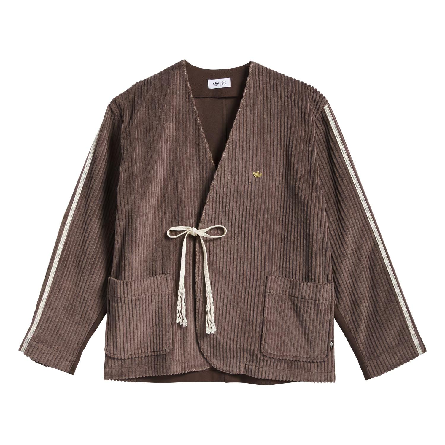 adidas x CLOT Suit Jacket Asia Sizing Dark Brown Men s JM2827 XS