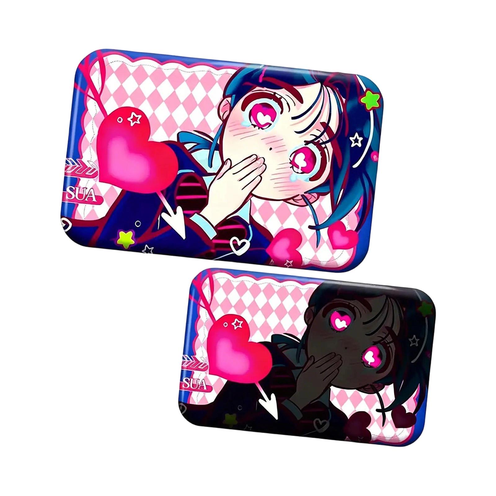

Anime Peripheral Accessories Square Brooch Jewelry One Size