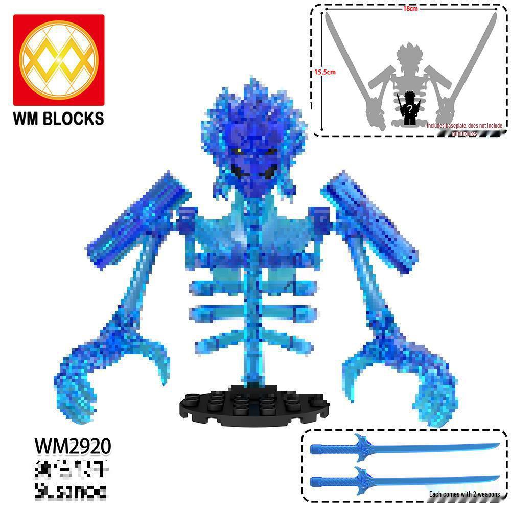 Ninja Susanoo Anime Figure Model Building Blocks Toy (WM6208)