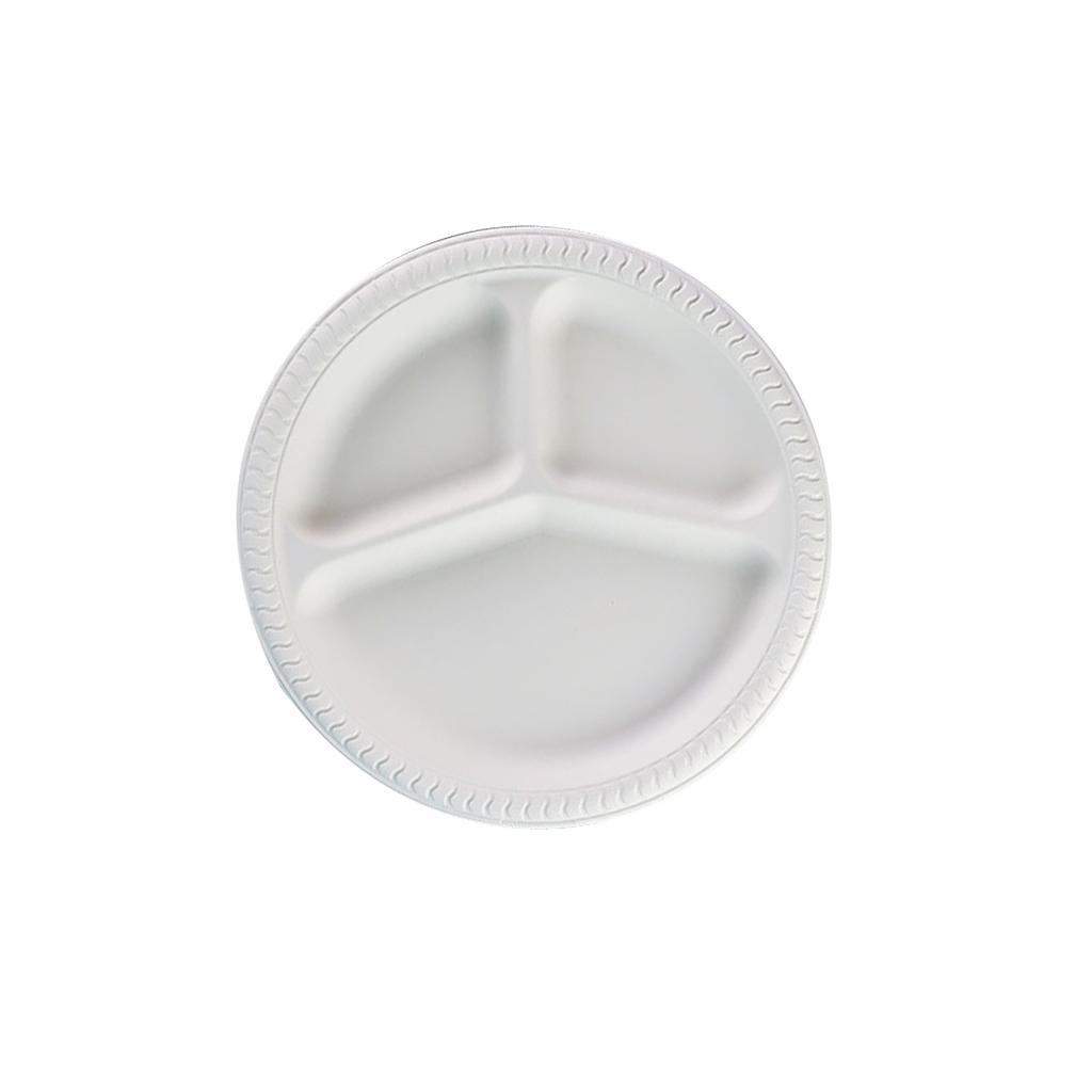 50 Environmentally Friendly Disposable Paper Trays 10 Inches