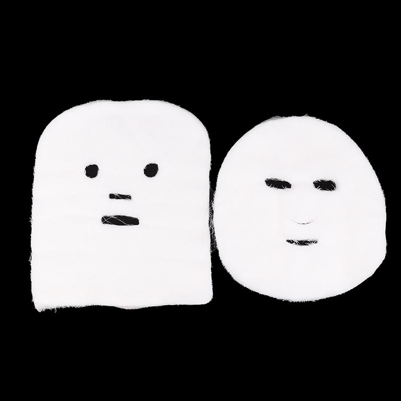 50/100Pcs Pure Cotton Soft Beauty Salon Apply Soft Mask Beauty Gauze Block Disposable Mask Special Face Skin Care Management